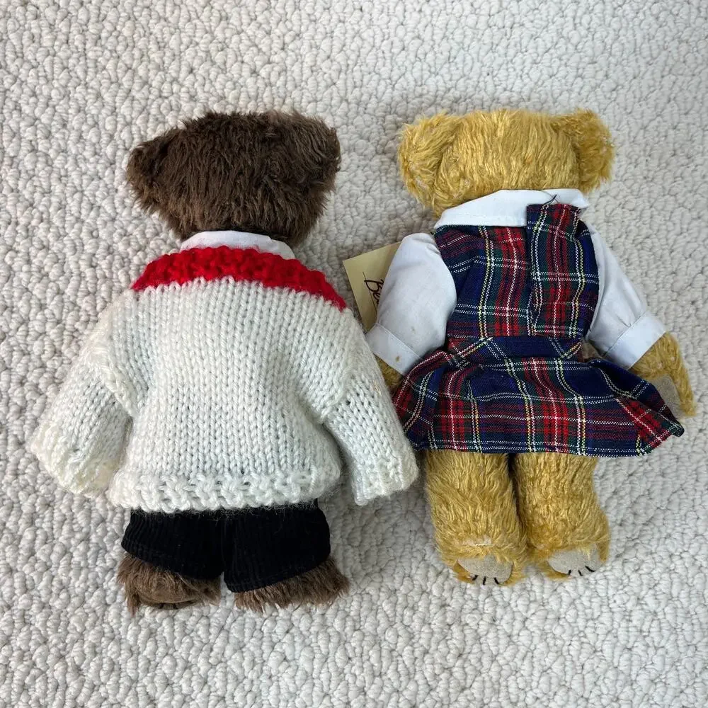Vintage Bucchioni Teddy Bears Plush Stuffed Animals 8